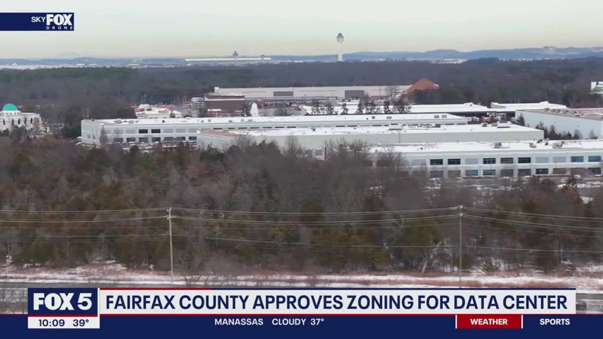 Fairfax County approves zoning for 100 foot data center in Chantilly